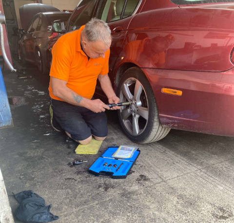Locking wheel nut removal service at DB Autocare